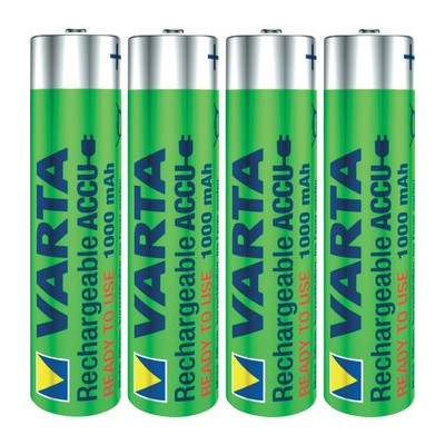 Set of 4 batteries 1000ma VartaReady2Use R3